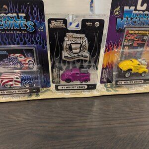 Funline diecast adult collectible cars muscle machines  1940s